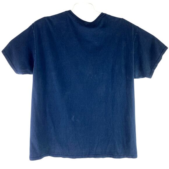 Vtg Fruit Of the Loom Mens Xl Eagle American Flag USA Patriotic T-Shirt Read - Picture 9 of 11